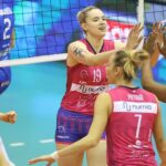 Numia Vero Volley Milano vittoriosa in Europa: 3-0 allo Železničar e primo posto nella Pool C di CEV Champions League