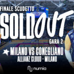 L&rsquo;Allianz Cloud &egrave; sold out per Gara 2 di Finale Scudetto tra Milano e Conegliano