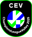 CEV Champions League logo 2025