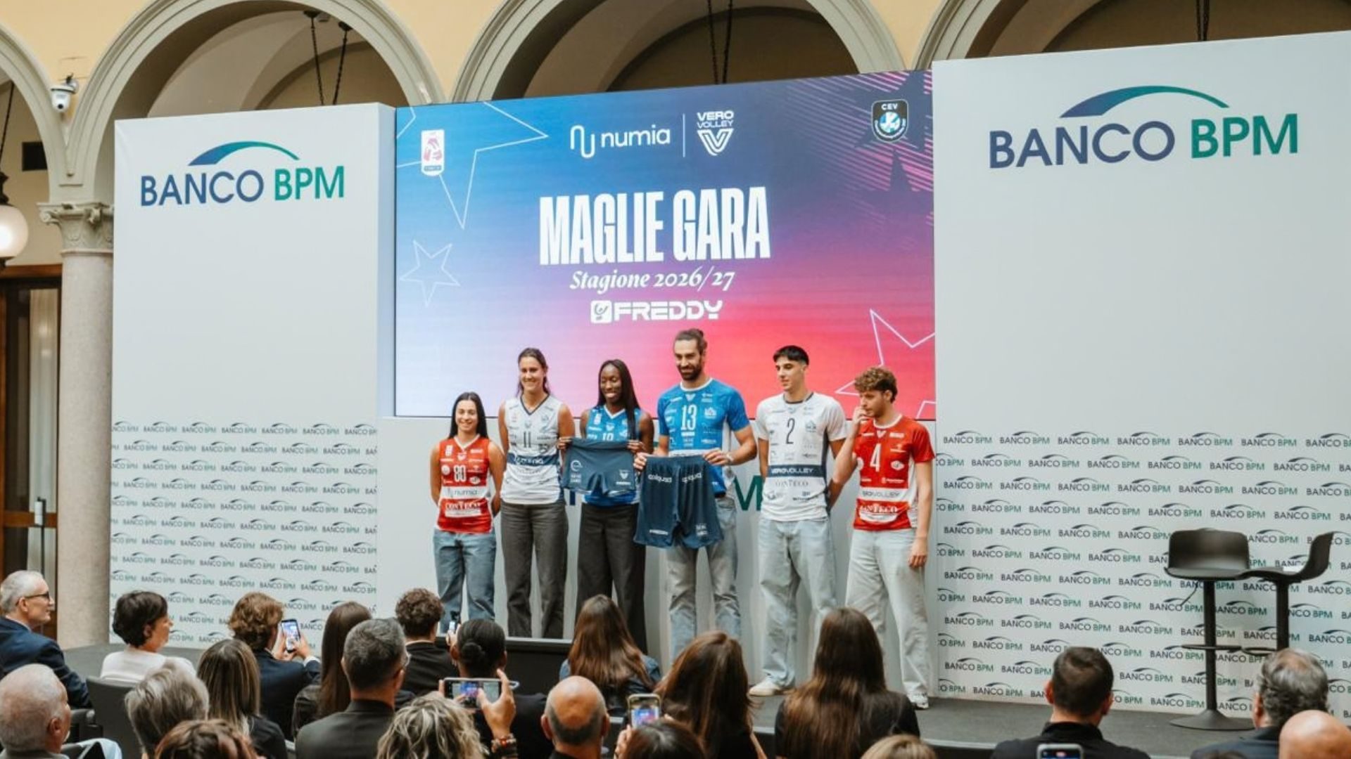 Presentazione Numia Vero Volley 2026/27