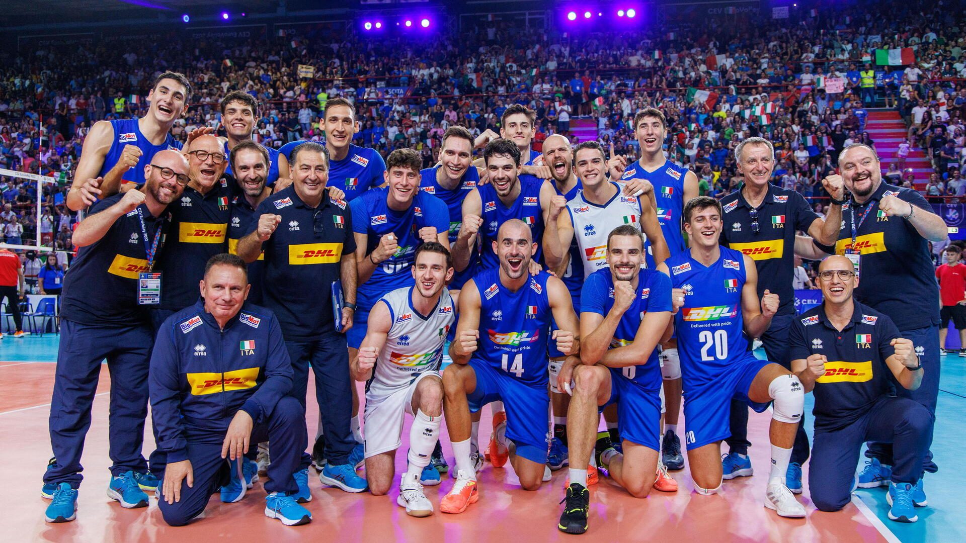 ITALIA - MACEDONIA DEL NORD
VOLLEY CAMPIONATI EUROPEI PALLAVOLO MASCHILE
OTTAVI DI FINALE
BARI 09-09-2023
FOTO FILIPPO RUBIN