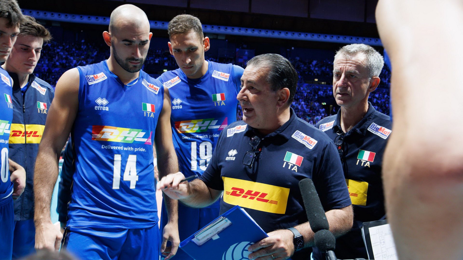 ITALIA - BELGIO
VOLLEY CAMPIONATI EUROPEI PALLAVOLO MASCHILE
BOLOGNA 28-08-2023
FOTO FILIPPO RUBIN