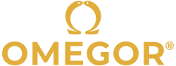 OMEGOR Logo on bright