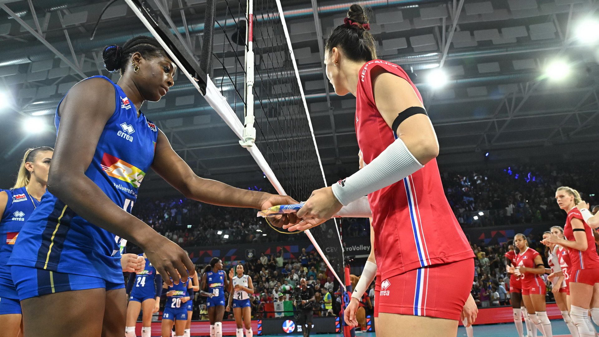 ITALIA - FRANCIA
EUROPEO FEMMINILE 2023 PALLAVOLO 
VOLLEY 
FIRENZE  29/08/23
FOTO FIORENZO GALBIATI