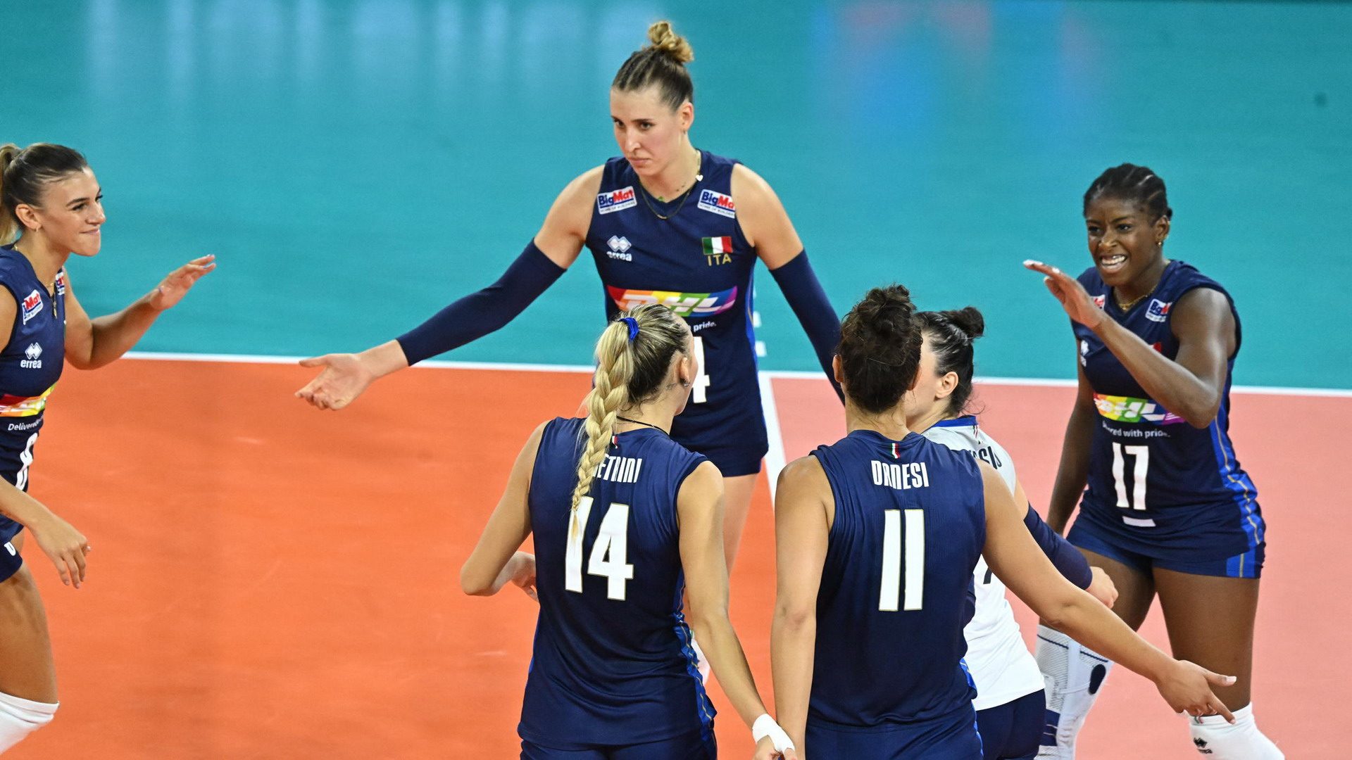 ITALIA-SPAGNA
EUROPEI FEMMINILI 2023 PALLAVOLO 
VOLLEY FEMMINILE
FIRENZE 26/08/23
FOTO FIORENZO GALBIATI