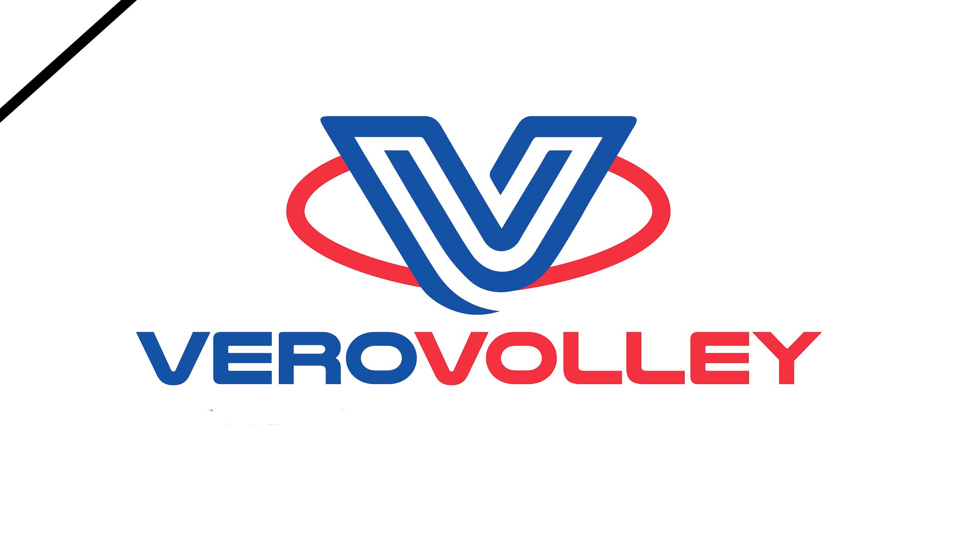 logo vero volley lutto