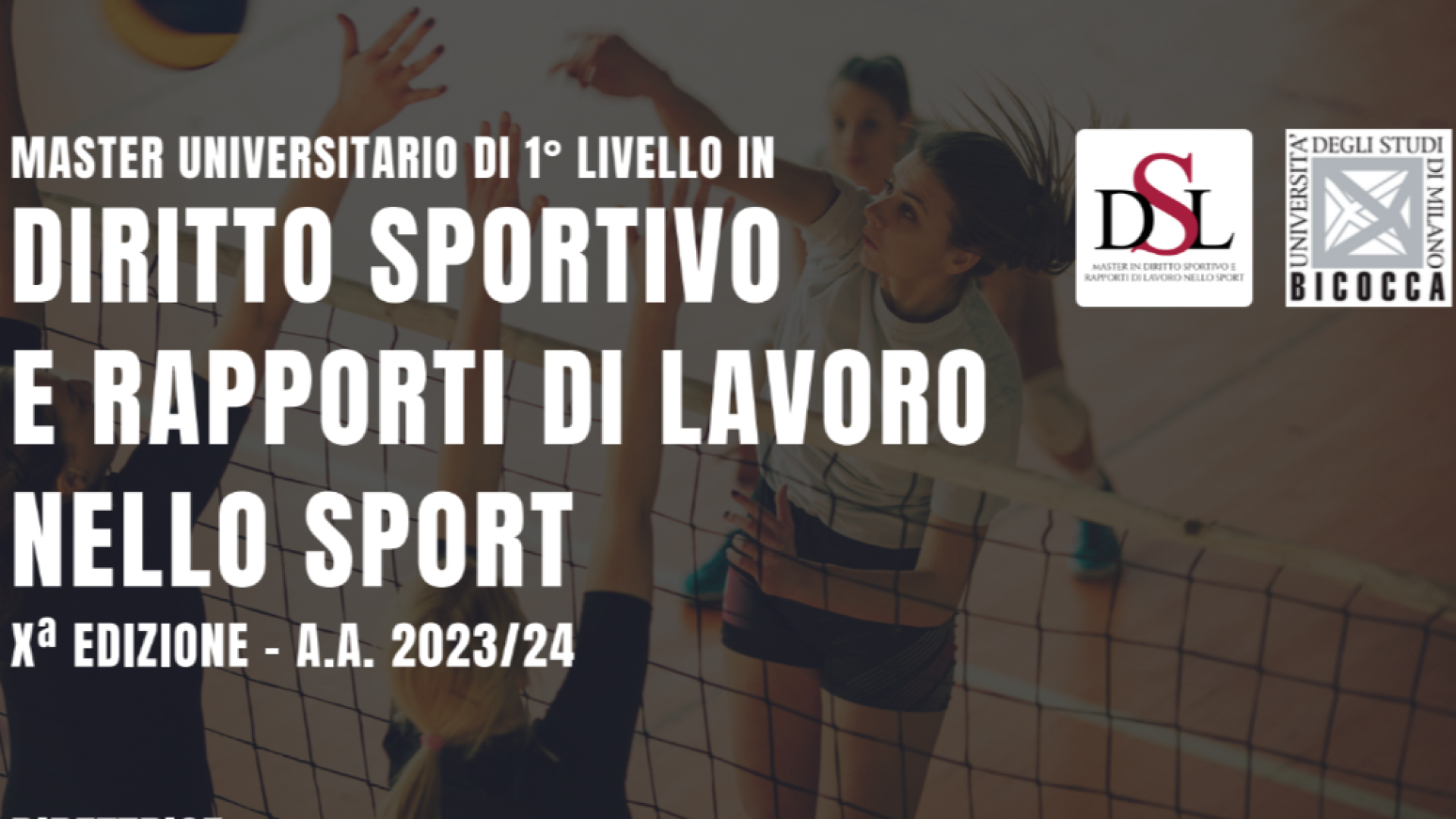 master in diritto sportivo bicocca