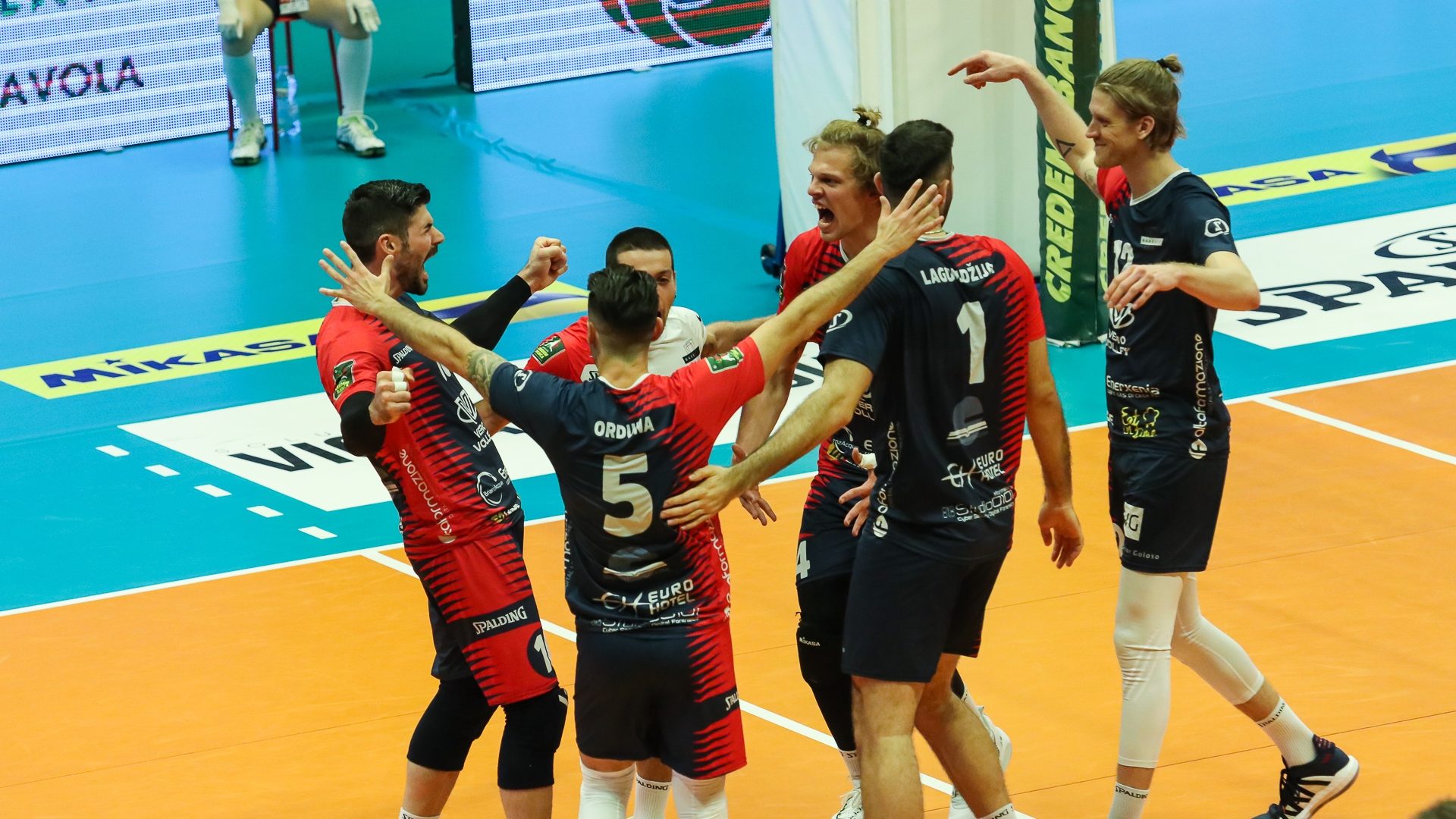 vero volley monza esultanza vs trentino